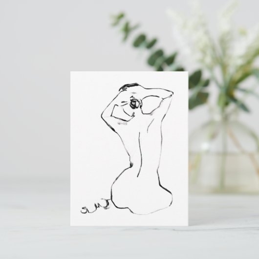 Bevestiging van de Bun Briefkaart (Staand voorkant)