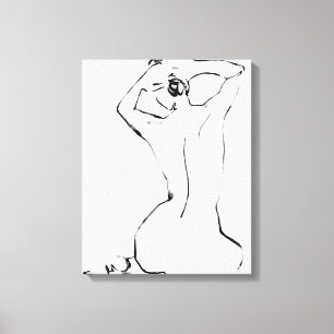 Bevestiging van de Bun Canvas Afdruk