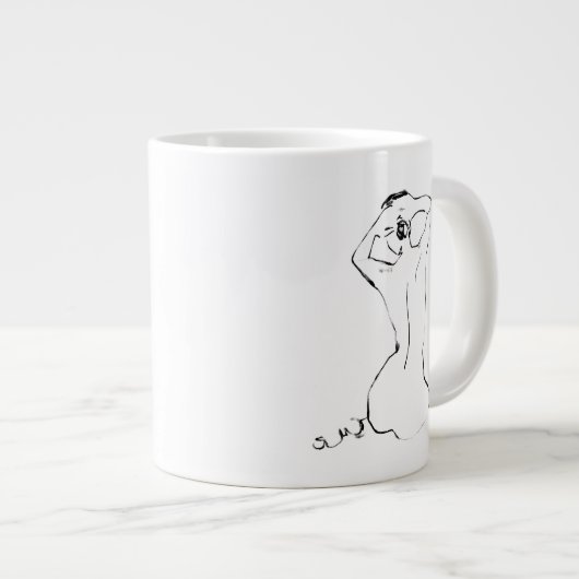 Bevestiging van de Bun Grote Koffiekop (Voorkant rechts)