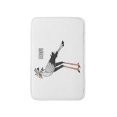 Bevestiging van de cartoon van de secretaris badmat (Voorkant Verticaal)