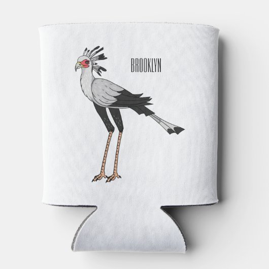 Bevestiging van de cartoon van de secretaris blikjeskoeler (Achterkant)