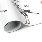 Bevestiging van de cartoon van de secretaris cadeaupapier (Rol Hoek)