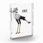 Bevestiging van de cartoon van de secretaris fotoblokken (Links)