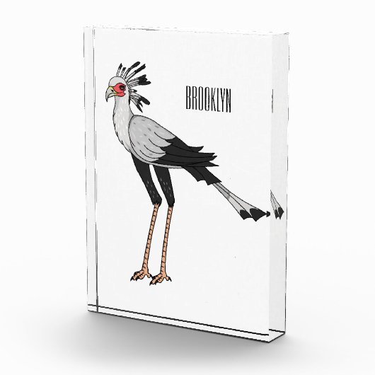 Bevestiging van de cartoon van de secretaris fotoblokken (Rechts)