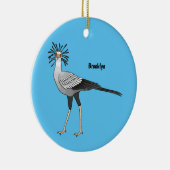 Bevestiging van de cartoon van de secretaris keramisch ornament (Rechts)