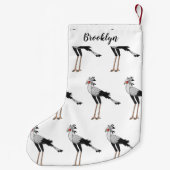 Bevestiging van de cartoon van de secretaris kleine kerstsok (Achterkant)