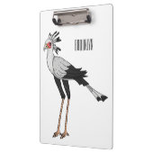 Bevestiging van de cartoon van de secretaris klembord (Links)