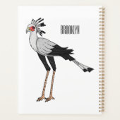 Bevestiging van de cartoon van de secretaris planner (Achterkant)