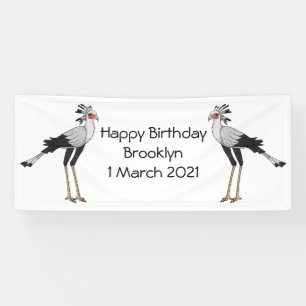 Bevestiging van de cartoon van de secretaris spandoek