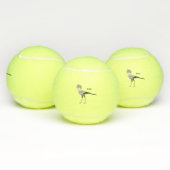 Bevestiging van de cartoon van de secretaris tennisballen (Multi)