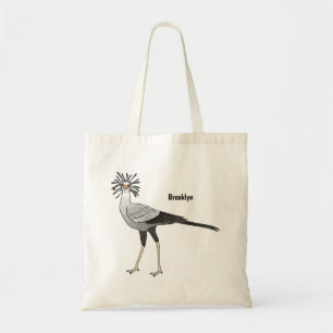 Bevestiging van de cartoon van de secretaris tote bag