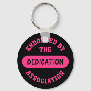 Bevestiging van de Dedication Association Sleutelhanger