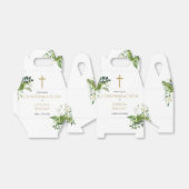 Bevestiging van de groenerij van Eucalyptus Bedankdoosjes (Uitgevouwen)