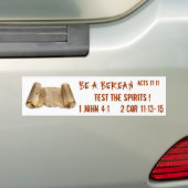 BEVESTIGING VAN DE SPIRITTEN BUMPERSTICKER (Op auto)