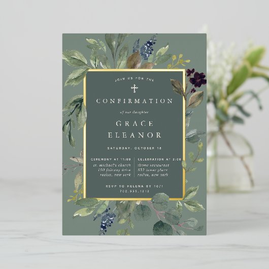 Bevestiging van eBay-winkel Folie Uitnodiging (Staand Voorkant)