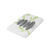 Bevestiging van een ontwerp van een kunstbadmat vo badmat (Gekanteld)