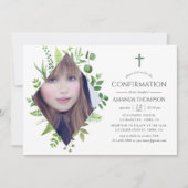 Bevestiging van groen in wild bos kaart (Voorkant)