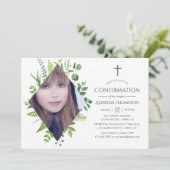 Bevestiging van groen in wild bos kaart (Staand voorkant)