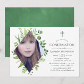 Bevestiging van groen in wild bos kaart (Voorkant / Achterkant)