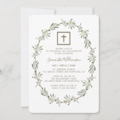 Bevestiging van haar Waterverf groene lozing Kaart (Voorkant)