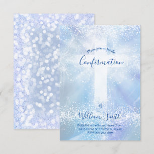 Bevestiging van het katholieke heilige kruis kaart