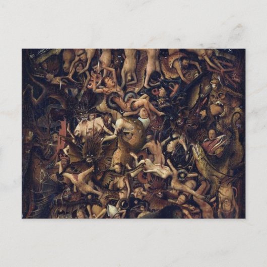 bevestiging van het laatste arrest van Jan van Eyc Briefkaart (Voorkant)