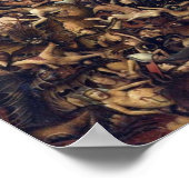 bevestiging van het laatste arrest van Jan van Eyc Poster (Hoek)