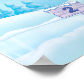 Bevestiging van het Welkomstteken Snowman™ Winter  Poster (Hoek)