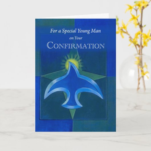 Bevestiging van jong Man Kaart (Gele Bloem)