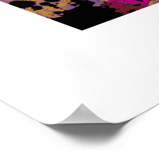 BEVESTIGING VAN KLEUREN HOLI OP DE TAJ POSTER (Hoek)