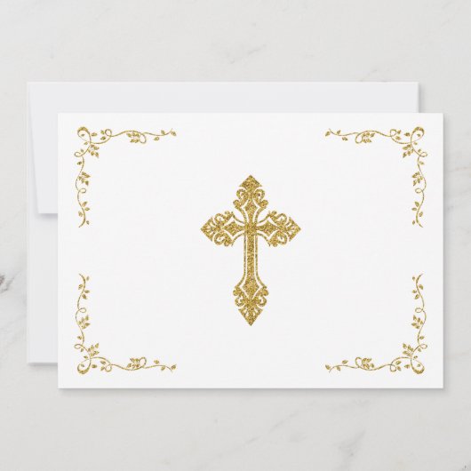 Bevestiging van legante gouden en roze vlindermeis bedankkaart (Achterkant)