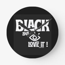 Bevestiging van Liefde Tijd -  Wandklok (Unisex) 