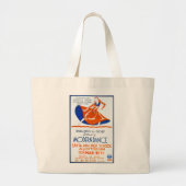 BEVESTIGING VAN MODERNE DANCE GROTE TOTE BAG (Voorkant)
