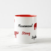 Bevestiging van Mok met twee-toonaangevende oogkle (Center)