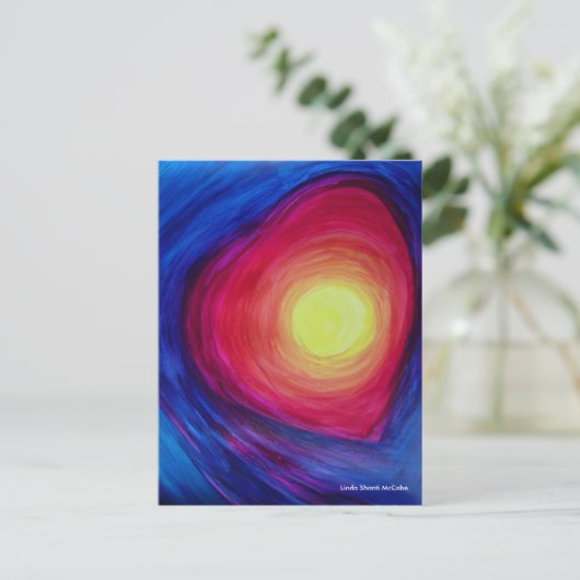 Bevestiging van overvloed briefkaart (Staand voorkant)