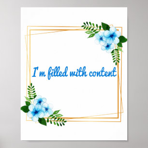 Bevestiging van positieve uitslagen poster