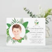 Bevestiging van tropische bladeren kaart (Staand voorkant)