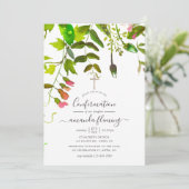 Bevestiging van waterverf-lentegroeneratie kaart (Staand voorkant)