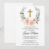 Bevestiging van waterverf roze flesjes kaart (Voorkant / Achterkant)