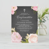 Bevestiging van waterverf roze pinda's-alkboard kaart (Staand voorkant)