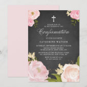 Bevestiging van waterverf roze pinda's-alkboard kaart (Voorkant / Achterkant)