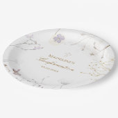 Bevestiging van wilde bloemen papieren bordje (Gekanteld)