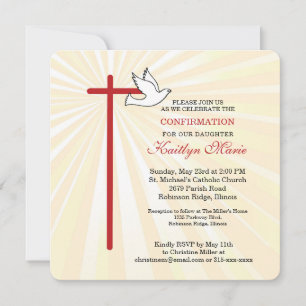 Bevestiging voor Dochter Cross Dove Golden Rays