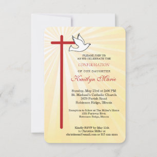 Bevestiging voor Dochter Cross Dove Golden Rays