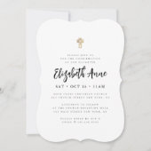 Bevestiging voor haar moderne, minimalistische Gol Kaart (Voorkant)