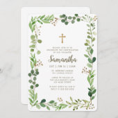 Bevestiging voor haar Waterverf afvulkruis Kaart (Voorkant / Achterkant)