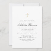 Bevestiging voor hem | Minimalistisch goud Kaart (Voorkant)