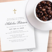 Bevestiging voor hem | Minimalistisch goud Kaart