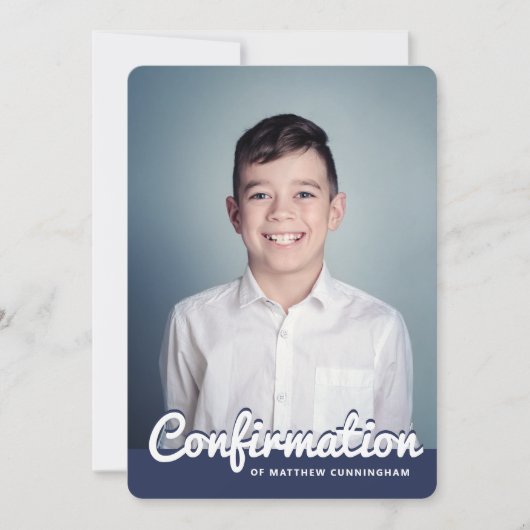 Bevestiging voor persoonlijke moderne aangepaste f kaart (Voorkant)