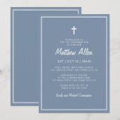 Bevestiging voor uw moderne eenvoudige Lijst Kaart (Voorkant / Achterkant)